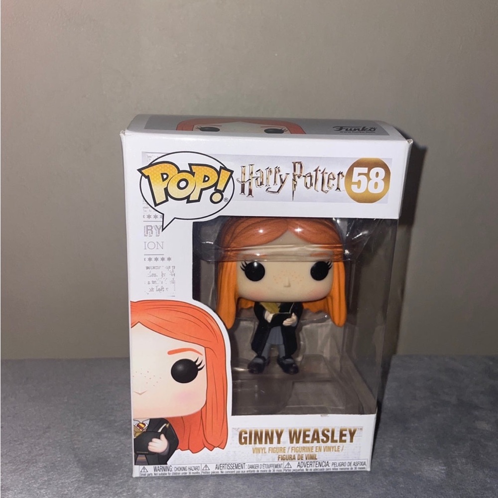Funko Pop 58 Harry Potter Ginny Weasley with Tom riddle’s diary